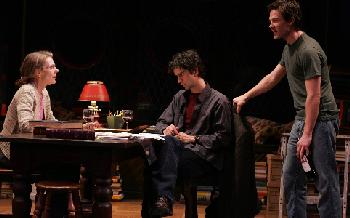 Jill Clayburgh, Hamish Linklater and Luke MacFarlane