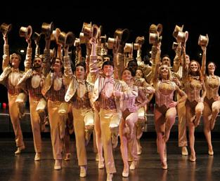 The cast of <em>A Chorus Line</em>