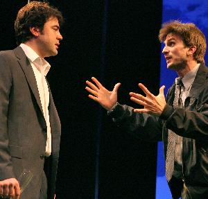 Frederick Weller and Ron Livingston