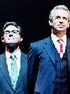  Conleth Hill as G�nther Guillaume and Roger Allam as Willy Brandt in Michael Frayn's Democracy
