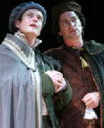 Sean Mahan as Rosencrantz and David Conrad as Guildenstern 