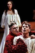 Vincent Gracieux as Claudius,    Steven Epp  as Hamlet &  Barbra Berlovitz as Gertrud