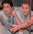 Joseph Sark and Christopher Dean Briant in "Jesus' Kid Brother"