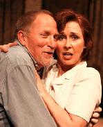 > Vaughn Armstrong (David), Lissa Layng (Joanna) in <i>Johanna's Husband David's Wife</i>