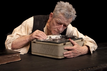 John Hurt in Krapp's Last Tape