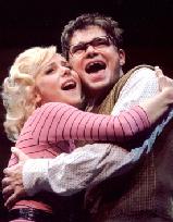 Kerry Butler as Audrey, Hunter Foster as Seymour