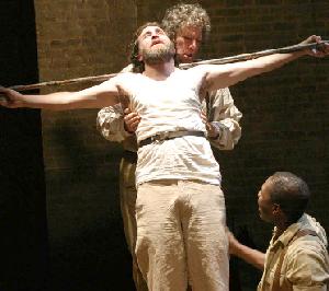 Bill Buell, Michael Stuhlbarg, and Michael Potts