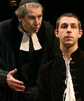 Richard Easton and  Jeremy Strong in  New Jerusalem