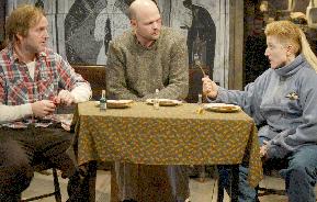 Clark Gregg, Chris Bauer, Mary McCann 