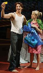 Andy Karl &  Mary Faber in <i>Slut </i>