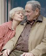 Penny Fuller and  Larry Keith in <em>Southern Comforts</em>