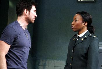 Dylan McDermott and Portia