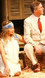 Jennifer Mudge & Karl Kenzler as Sara and Gerald Murphy inVilla America