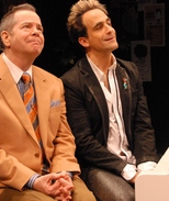 Peter Bartlett and David Pittu in What's That Smell